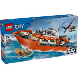 LEGO 60504 CITY - Motoscafo di soccorso ed elicottero della Guardia Costiera