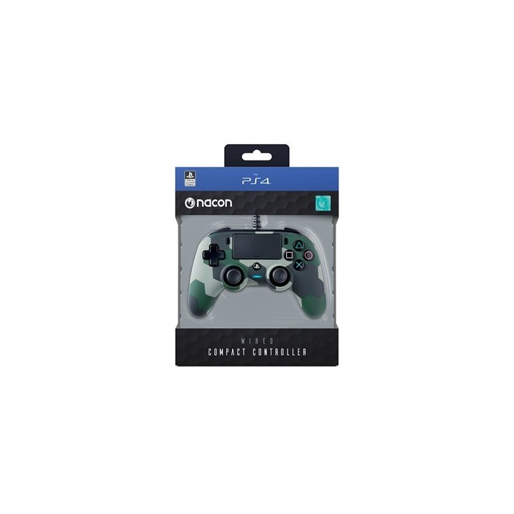 NACON OLP Compact Controller WRD Verde Camo PS4
