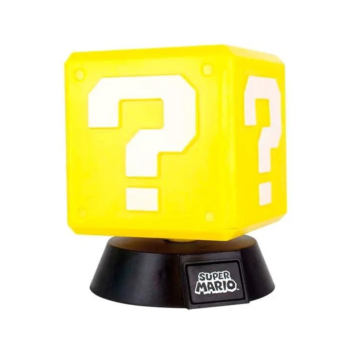 PALADONE NINTENDO ICON SUPER MARIO QUESTION BLOCK LAMPADA 3D
