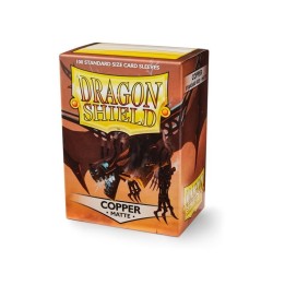 DRAGON SHIELD Standard Sleeves - Matte Copper (100 Sleeves)