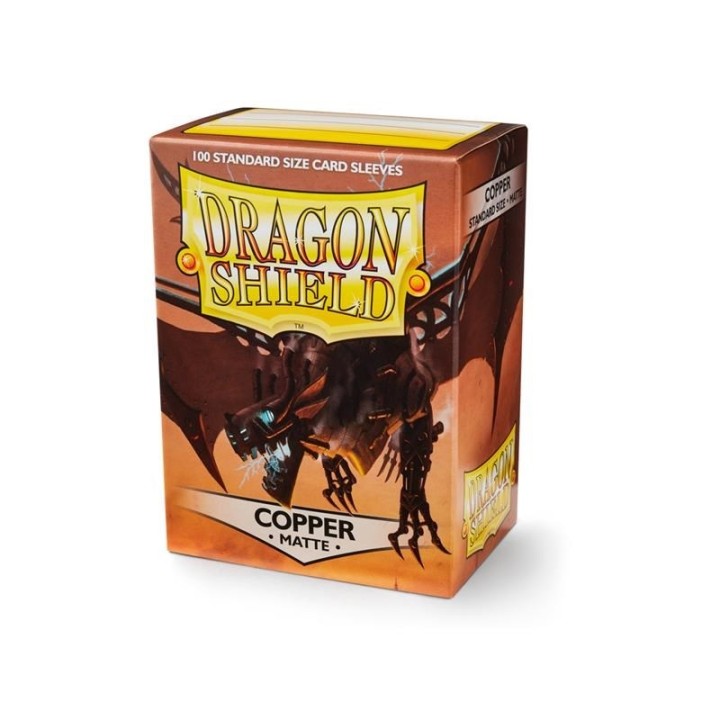 DRAGON SHIELD Standard Sleeves - Matte Copper (100 Sleeves)