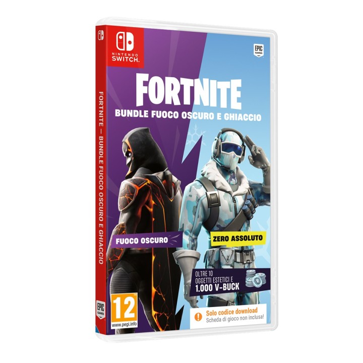 Fortnite Bundle Fuoco Oscuro e Ghiaccio (Codice di Attivazione)