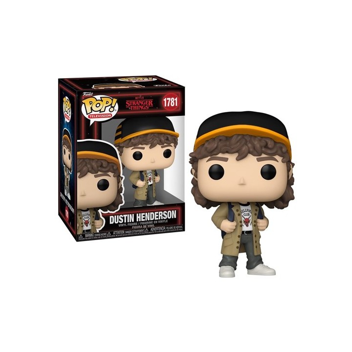 FUNKO POP Television: Stranger Things S5 - 1781 Dustin Henderson 9cm