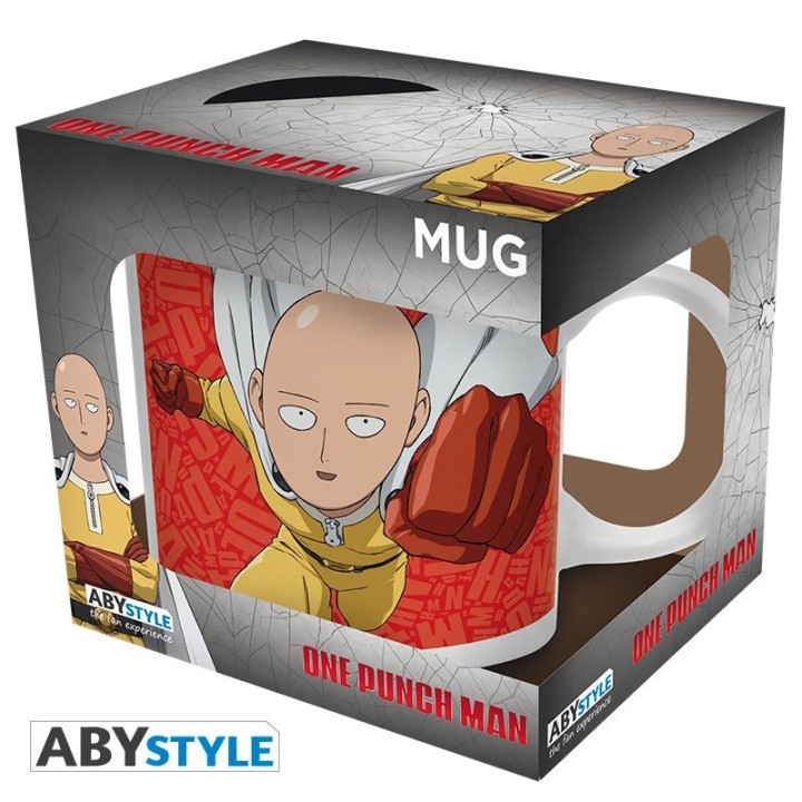 ABYSTYLE ONE PUNCH MAN - Tazza 320 ml :" Saitama & S Class Heroes"