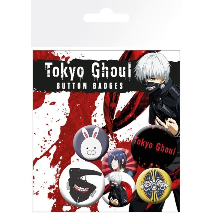 ABYSTYLE TOKYO GHOUL – Set 6 spille : Personaggi