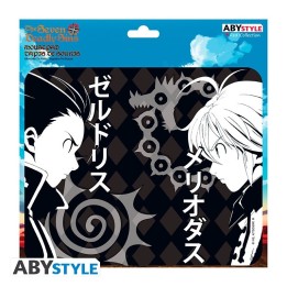 ABYSTYLE THE SEVEN DEADLY SINS - Flexible Mousepad: "Meliodas & Zeldris"