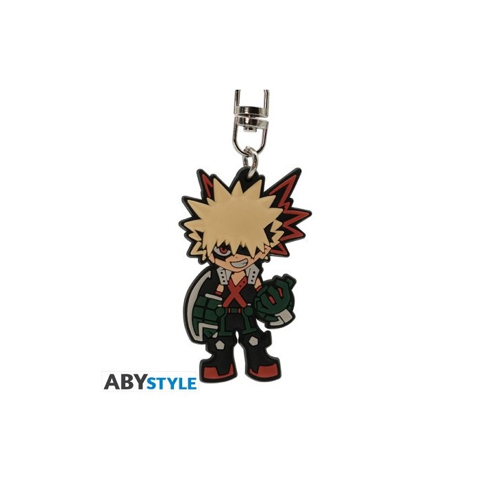 ABYSTYLE MY HERO ACADEMIA - Portachiavi: PVC "Bakugo "