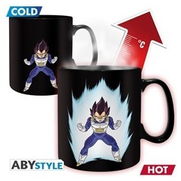 ABYSTYLE DRAGON BALL Z Vegeta Tazza termosensibile (cambia immagine con calore) 460 ml
