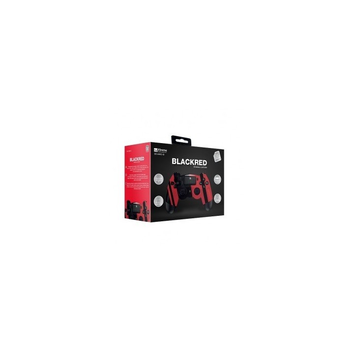 XTREME Playstation 4 Wireless BT Controller Red & Black