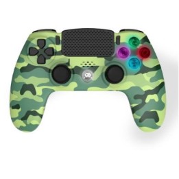 Wireless Controller for PS4 with 3,5mm jack slot - LED-Green Camo