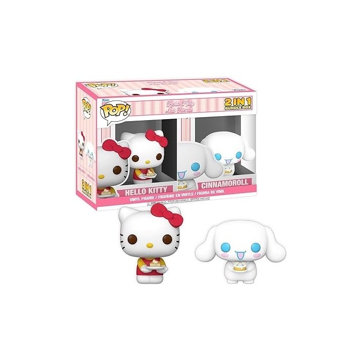 FUNKO POP Bundle Box Hello Kitty And Friends - 2 In 1 Assembled Hello kitty & Cinnamoroll 9cm