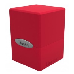 ULTRA PRO - Deck Box 100+ Satin Cube - Apple Red