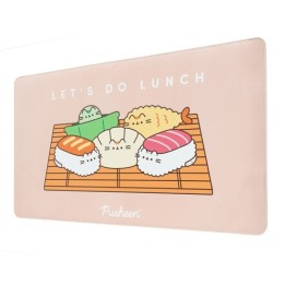 ERIK.TAPPETINO PER MOUSE IN PELLE VEGANA PUSHEEN SUSHI ROLL