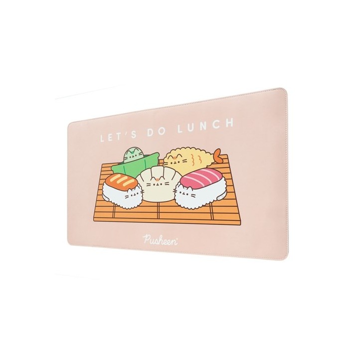 ERIK.TAPPETINO PER MOUSE IN PELLE VEGANA PUSHEEN SUSHI ROLL