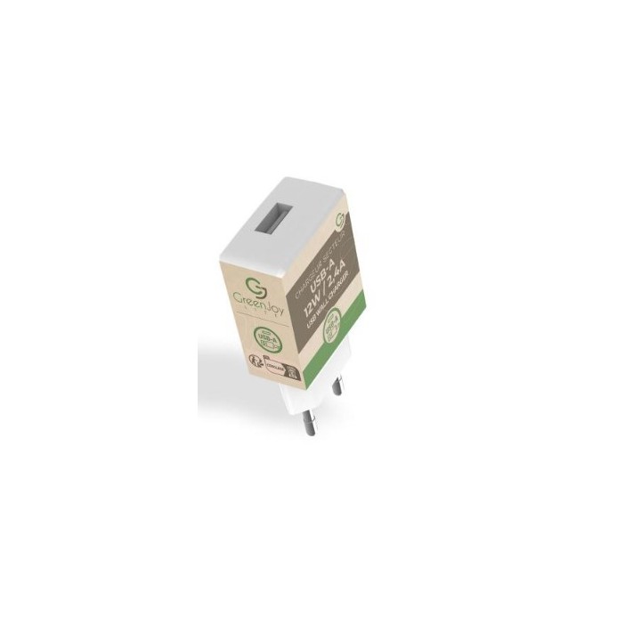 Wall Charger 12W/2,4A USB - Bulk - White