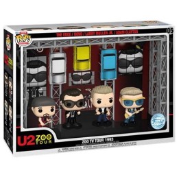 FUNKO POP Rocks: U2 - Deluxe Zoo TV Tour 1993 (Exclusive) (DAMAGED BOX)