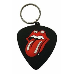 PYRAMID - ROLLING STONES - PORTACHIAVI IN GOMMA: LOGO PLETTRO