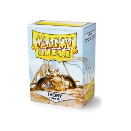 DRAGON SHIELD Standard Sleeves - Matte Ivory (100 Sleeves)