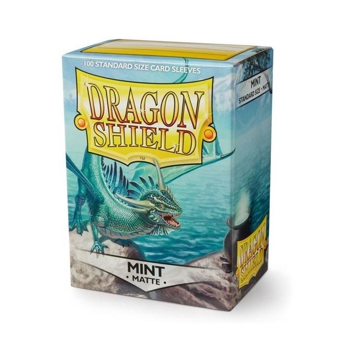 DRAGON SHIELD Standard Sleeves - Matte Mint (100 Sleeves)