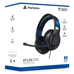 TURTLE BEACH Cuffie Gaming Atlas 200 PS Black INT