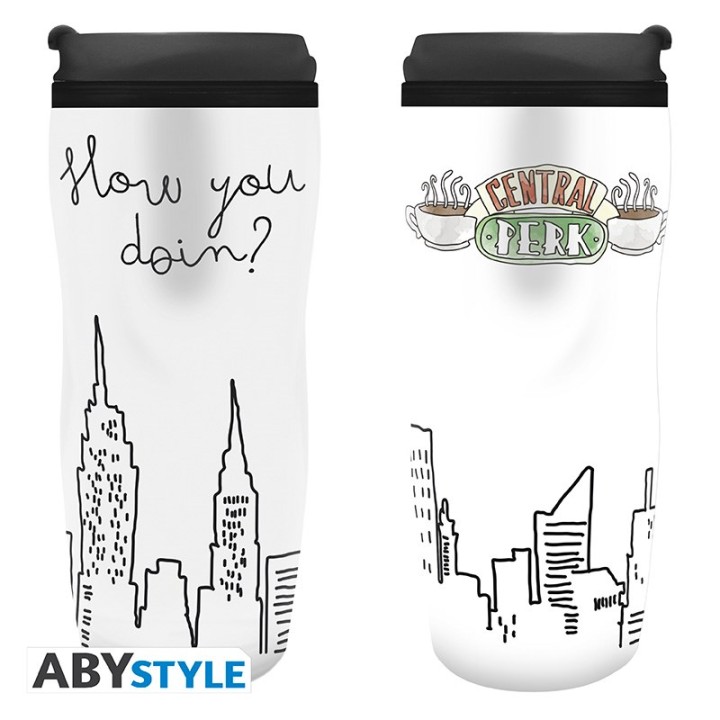 ABYSTYLE FRIENDS - Tazza da viaggio: "Central Perk"
