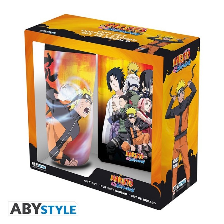 ABYSTYLE NARUTO SHIPPUDEN: Tazza Bicchiere + Agenda