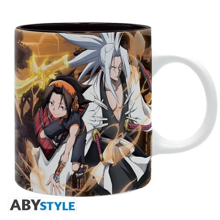 ABYSTYLE SHAMAN KING - Tazza 320 ml: "Yoh VS Tao Ren"