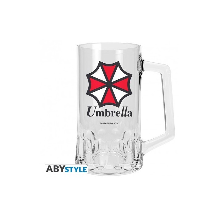 ABYSTYLE RESIDENT EVIL Boccale in vetro