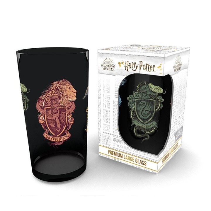ABYSTYLE HARRY POTTER - Bicchiere Grande 400 ml: "Animals Crest"