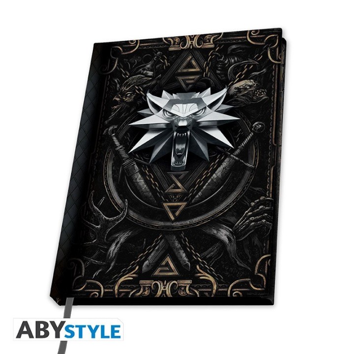 ABYSTYLE THE WITCHER - Notebook A5: "Wolf School"