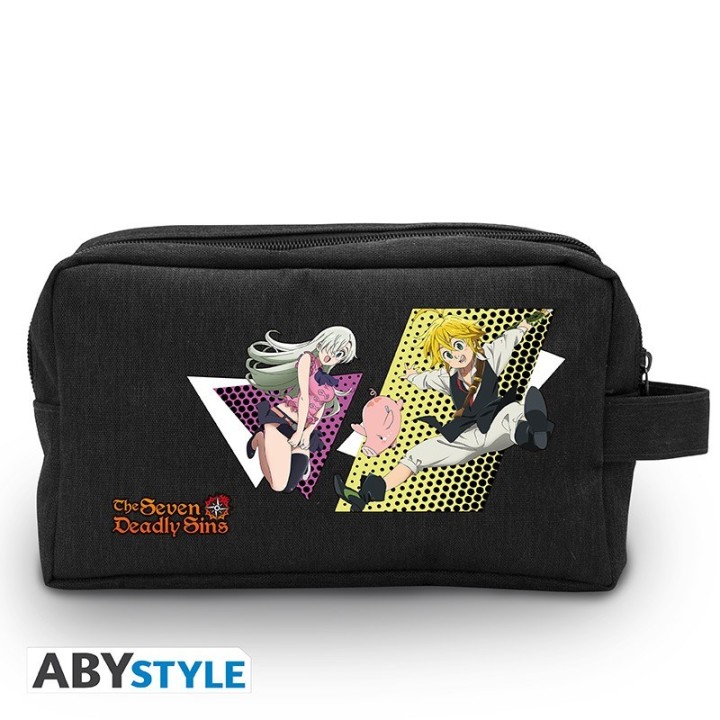 ABYSTYLE THE SEVEN DEADLY SINS - Trousse: "Meliodas, Elizabeth, & Hawk"