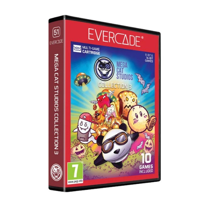 Mega Cat Studios Collection 3 - Compatibilie con hardware Evercade e Super Pocket