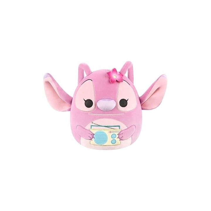 JAZWARES Squishmallows Disney: Lilo & Stitch - Angel Stitch With Stereo 25cm