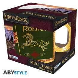 ABYSTYLE - LORD OF THE RINGS - Mug - 320 ml - Rohan - subli gold