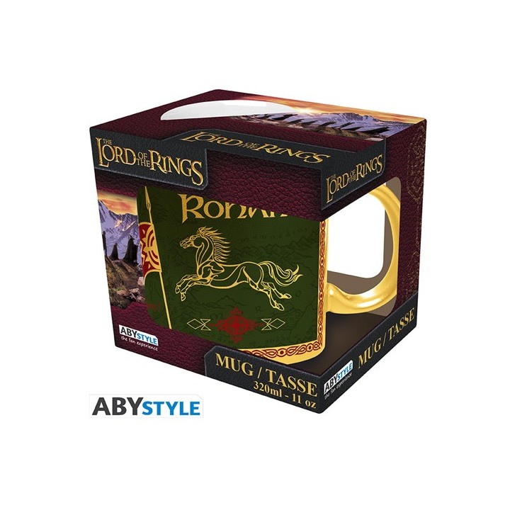 ABYSTYLE - LORD OF THE RINGS - Mug - 320 ml - Rohan - subli gold