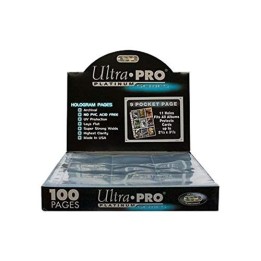 ULTRA PRO - 9-Pocket Platinum 100 Page for Standard Size Cards (11-Holes)