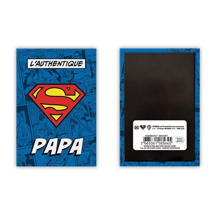 ABYSTYLE Superman - Calamita : L'AUTHENTIQUE "SUPER" PAPA