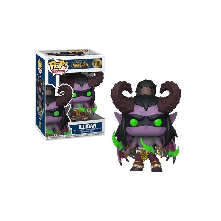 FUNKO POP Games: World of Warcraft- Illidan With Chase 9 cm