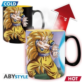 ABYSTYLE DRAGON BALL - Tazza termosensibile 460 ml: "DBZ/Kamehameha"