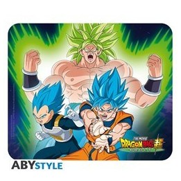 ABYSTYLE DRAGON BALL SUPER BROLY - MOUSEPAD Goku & Vegeta VS Broly