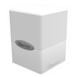 ULTRA PRO - Deck Box 100+ Satin Cube - Arctic White