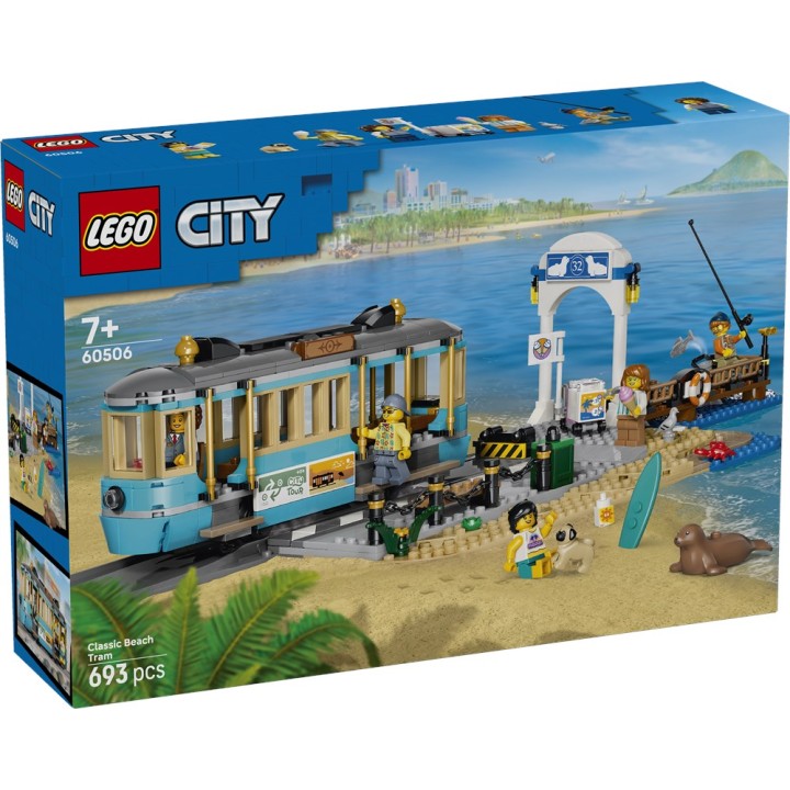 LEGO 60506 CITY - TrainsTram classico della spiaggia