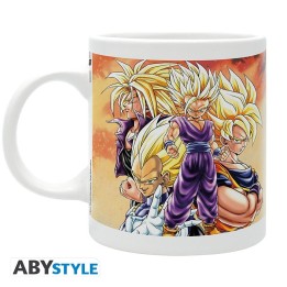 ABYSTYLE DRAGON BALL - Tazza 320 ml: "DBZ/Super Saiyans"