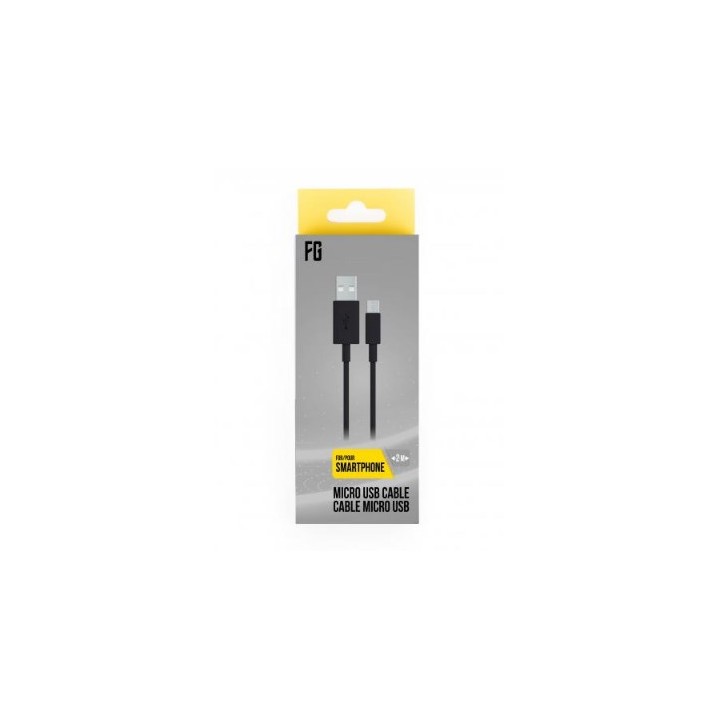 USB - Micro USB cable 2 m Black