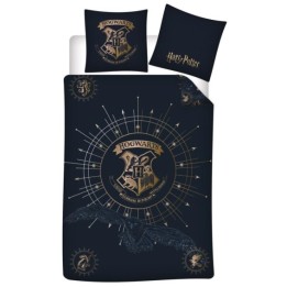 AyMax - HARRY POTTER - Copripiumino (140x200cm) + Federe (65x65cm) : "Hogwarts"