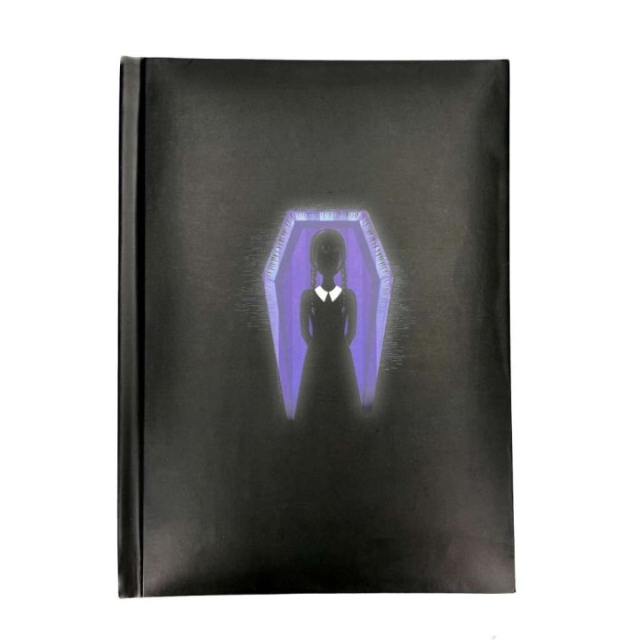 93739 - Wednesday (Netflix): Dark Side Notebook With Light