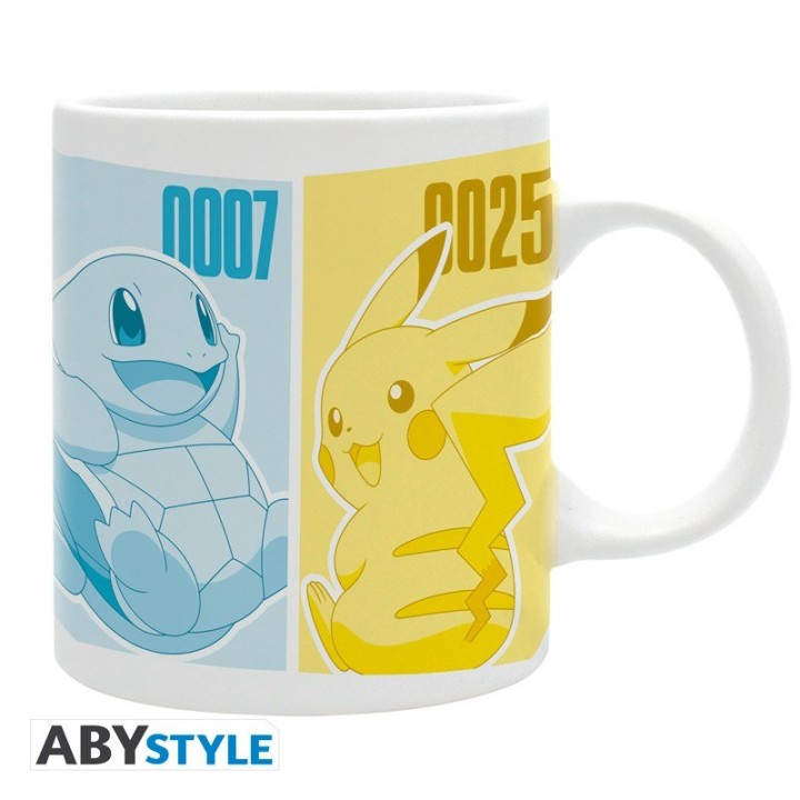 ABYSTYLE POKEMON - Tazza 320 ml: "Pikachu & Kanto Starters"