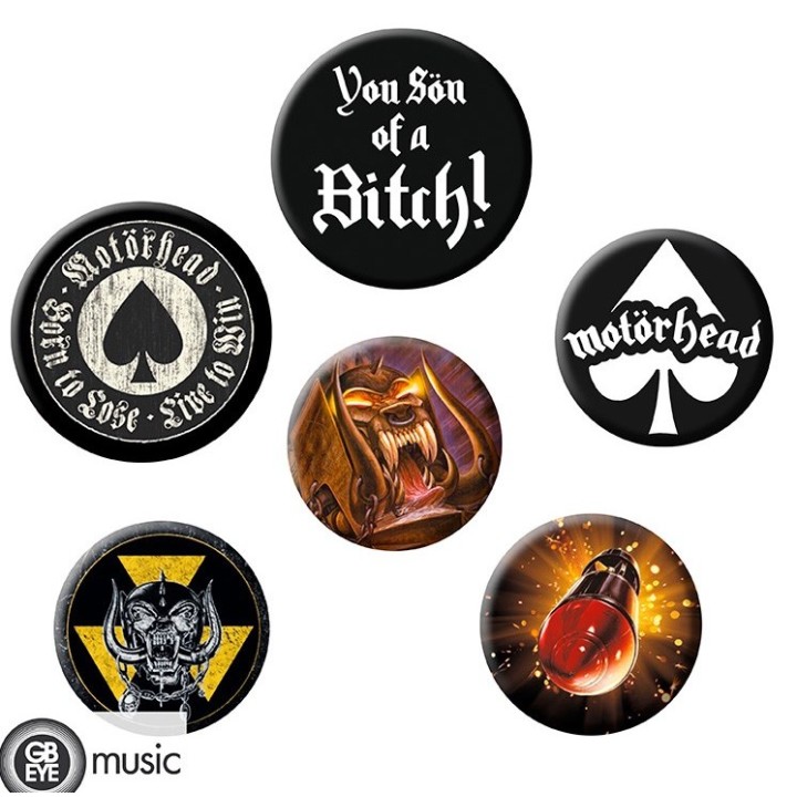 ABYSTYLE MOTORHEAD - Set di Spille: "Mix"