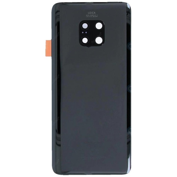 COVER POSTERIORE PER HUAWEI MATE 20 PRO LYA-L09 LYA-L29 NERO ORIGINAL.