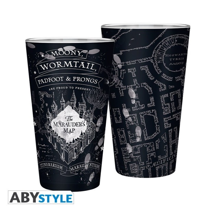 ABYSTYLE HARRY POTTER - Bicchiere 400ml: "Marauder's Map"